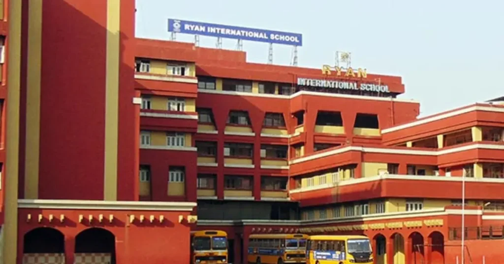 Ryan International School is visible in this image