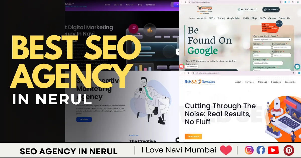 SEO Agency in Nerul is visible in this image.