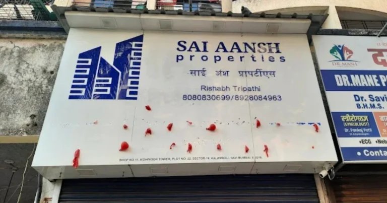 Sai aansh properties is visible in this image.