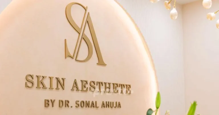 Skin Aesthete By Dr Sonal Ahuja is visible in tis image.