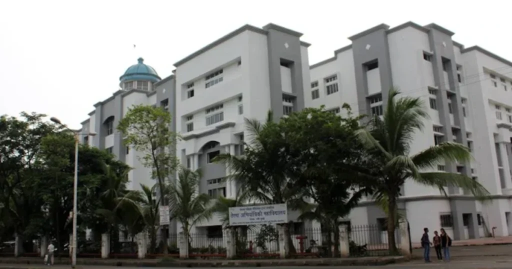 Terna Global Business School, Nerul (TGBS) is visible in this image