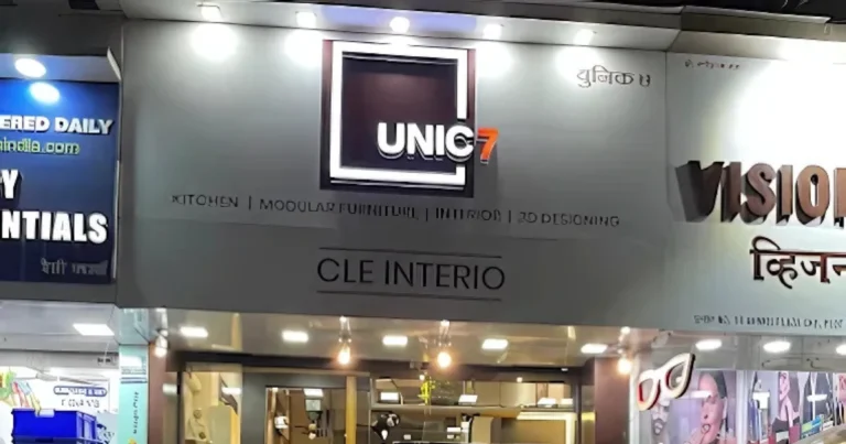 Unic7 Modular Kitchen is visible in this image.