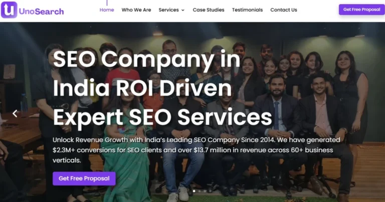 UnoSearch's website is visible in this image