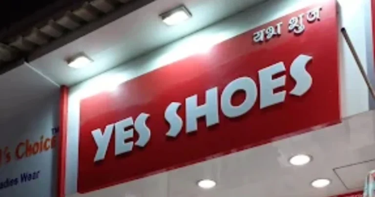 Yes Shoes is visible in this image.