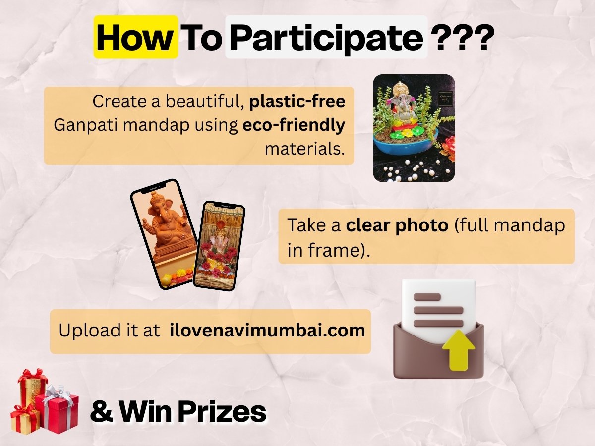 Eco-friendly mandap illustration