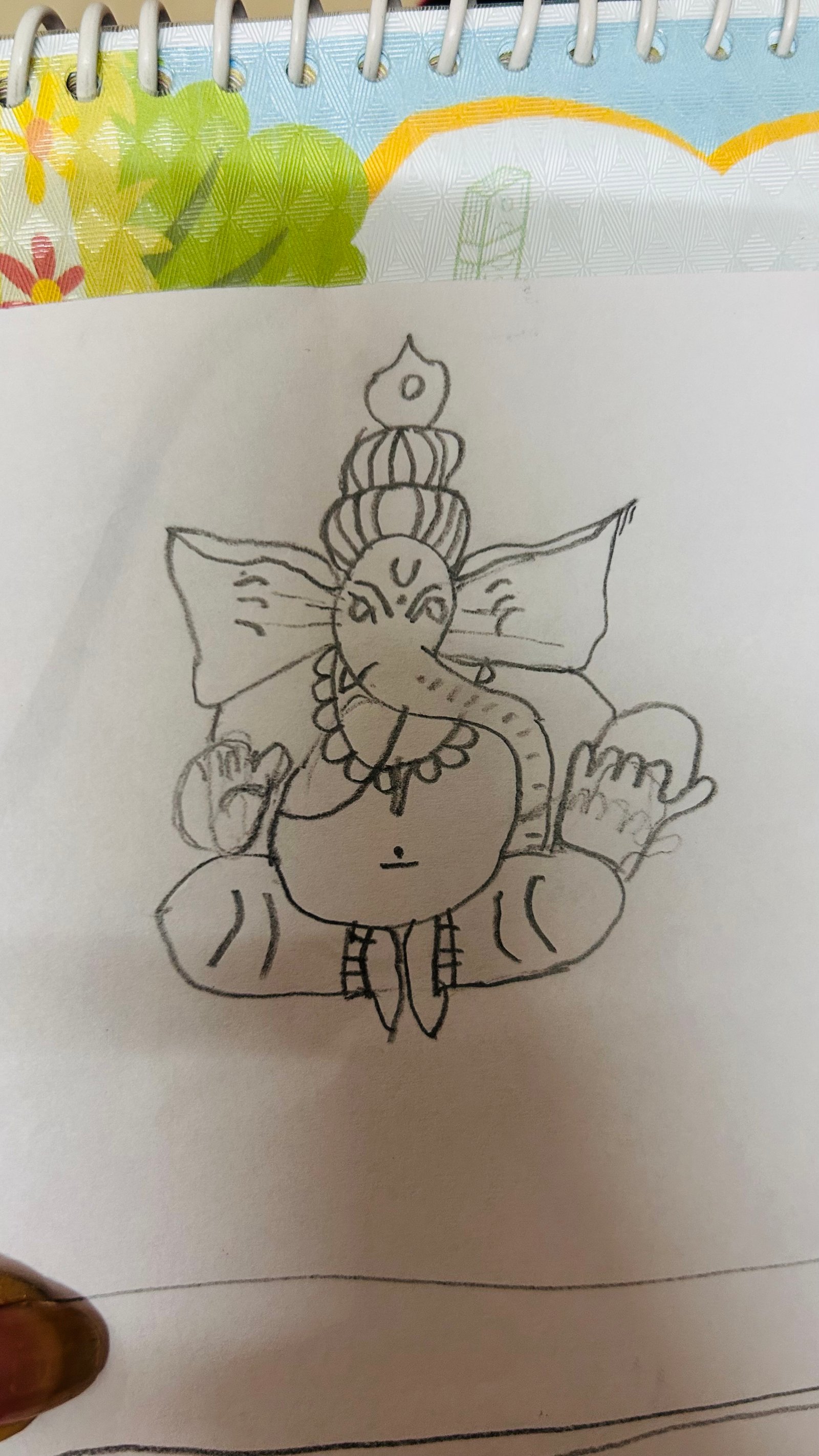 Nivid Priyadarshi — Ganesha Art Entry