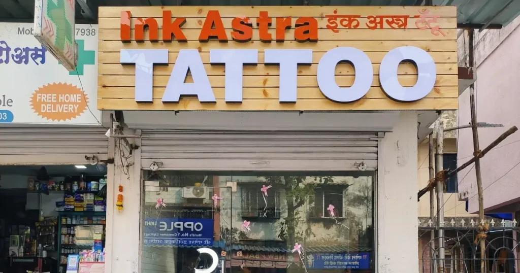 Ink Astra Tattoo Studio is visible in this image.