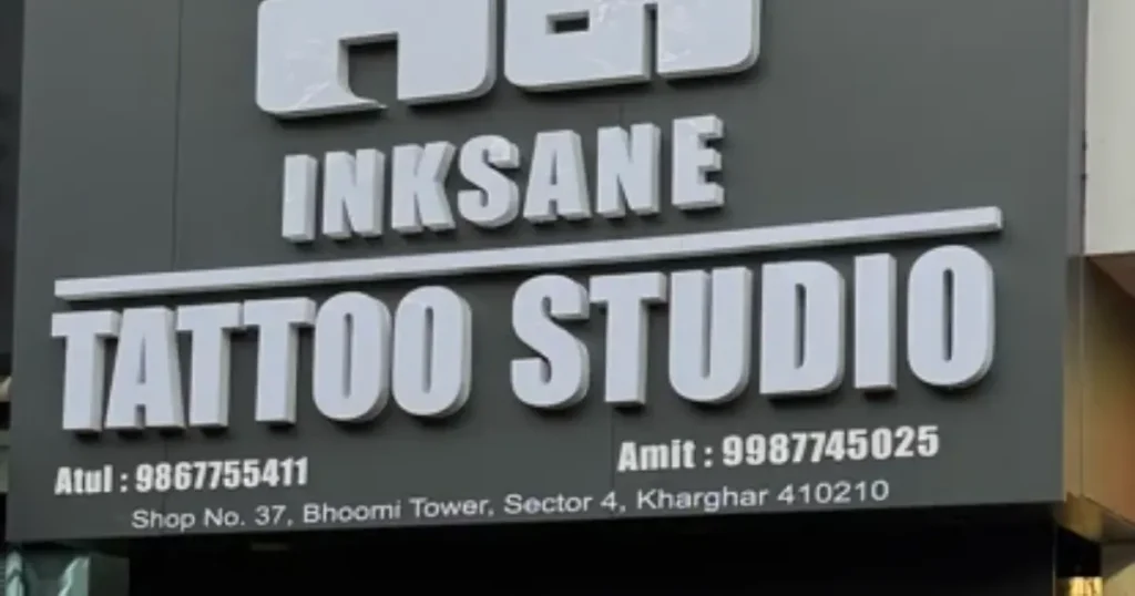 Inksane Tattoo Studio is visible in this image.