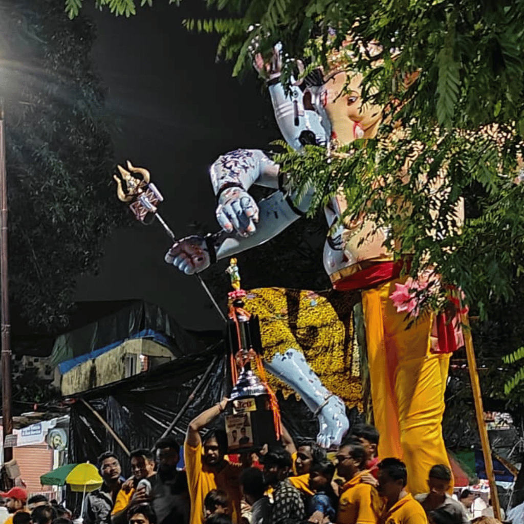 Kalamboli Cha Raja 2025 Photo is visible in this image.