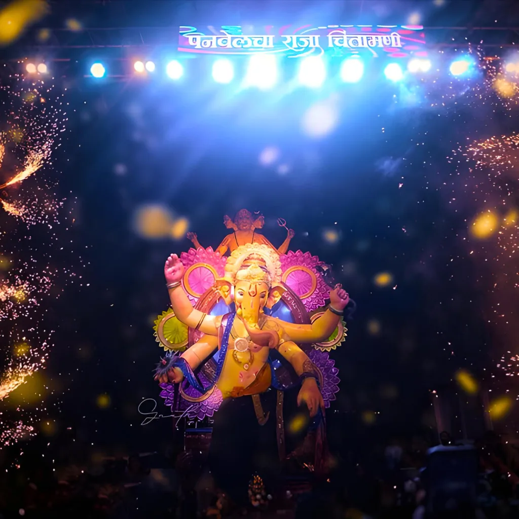 Panvelcha Raja Chintamani Aagman is visible in this image.