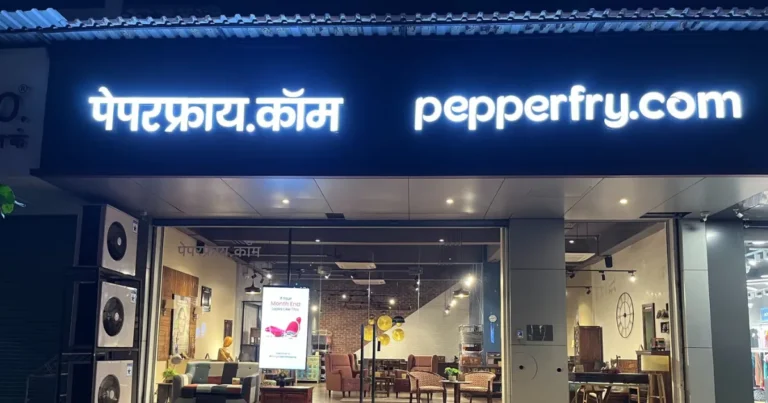 Pepperfry Kharghar is visible in this image.