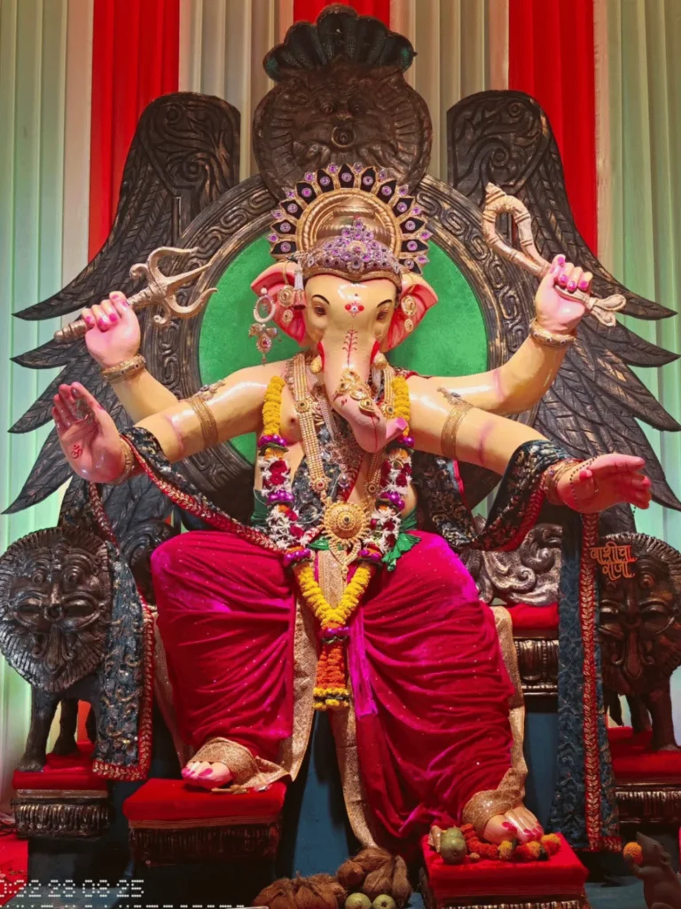 Vashi Cha Raja 2025 Photos is visible in this image.