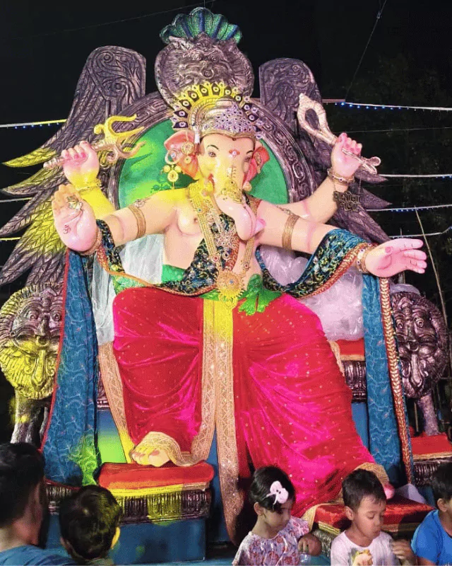 Vashi Cha Raja 2025 Photos is visible in this image.