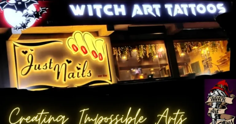 Witch Art Tattoo is visible in this image.