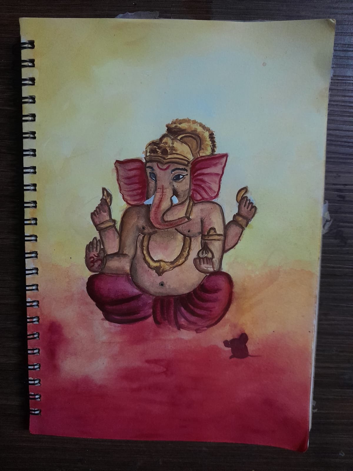 Janavi Praveen Govekar — Ganesha Art Entry