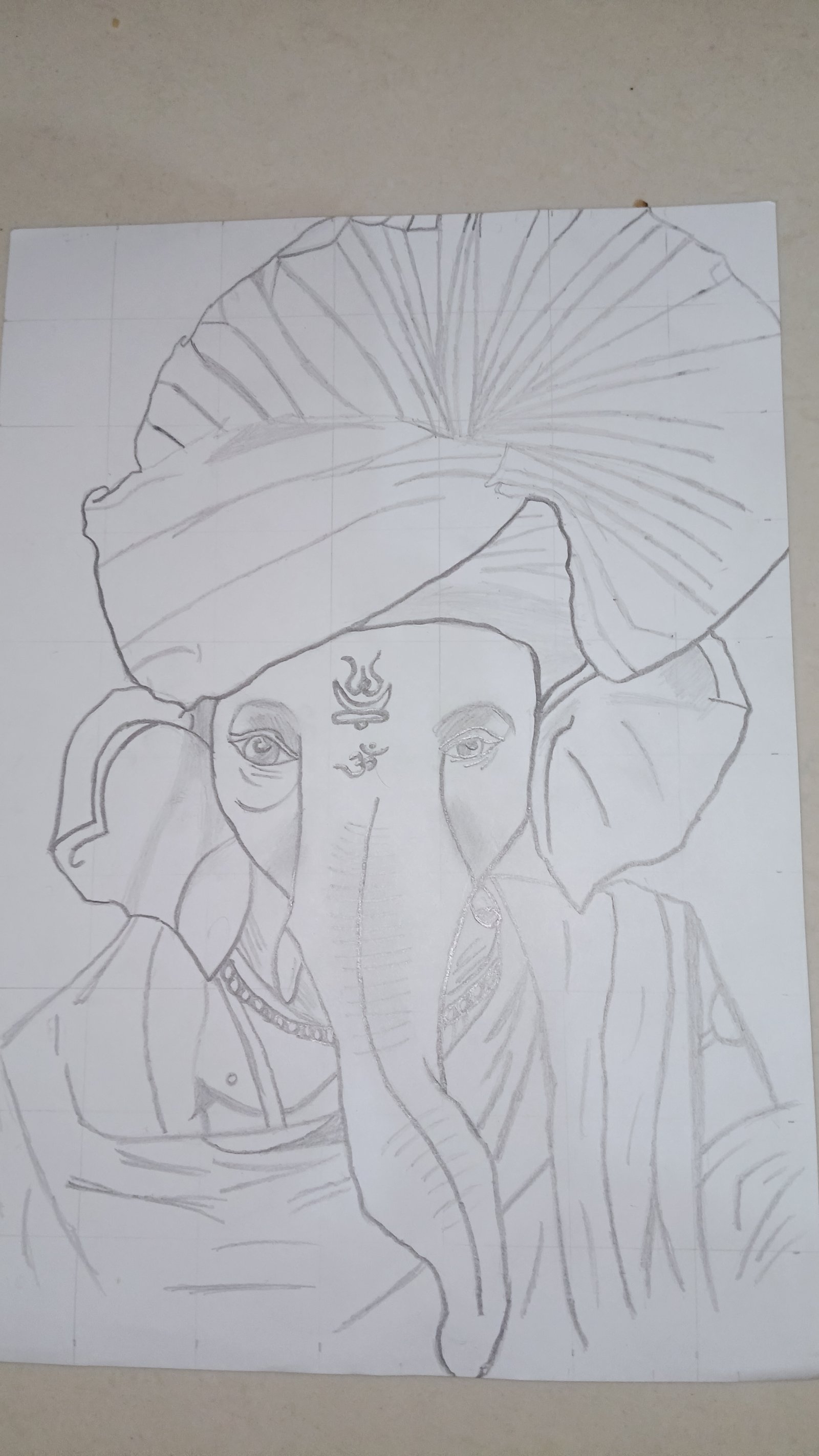 Ritik Guddu Gupta — Ganesha Art Entry