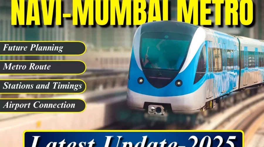 Navi Mumbai Metro – Route Map, Stations, Fare,Timings & Online Tickets (2025)