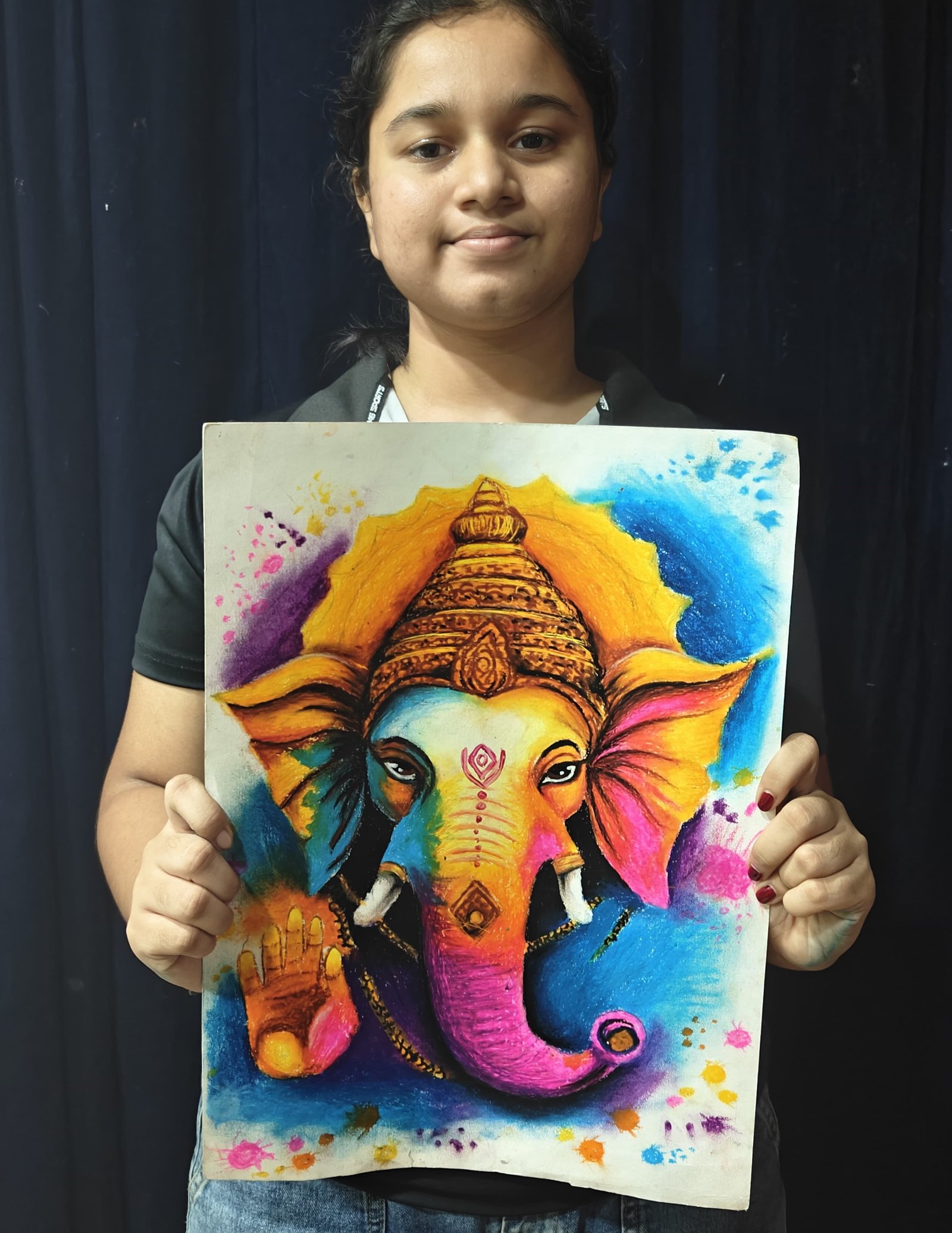 Tapasya Ghotkar — Ganesha Art Entry