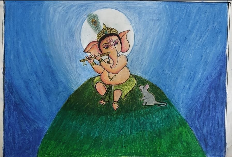 Sumedha Kundu — Ganesha Art Entry
