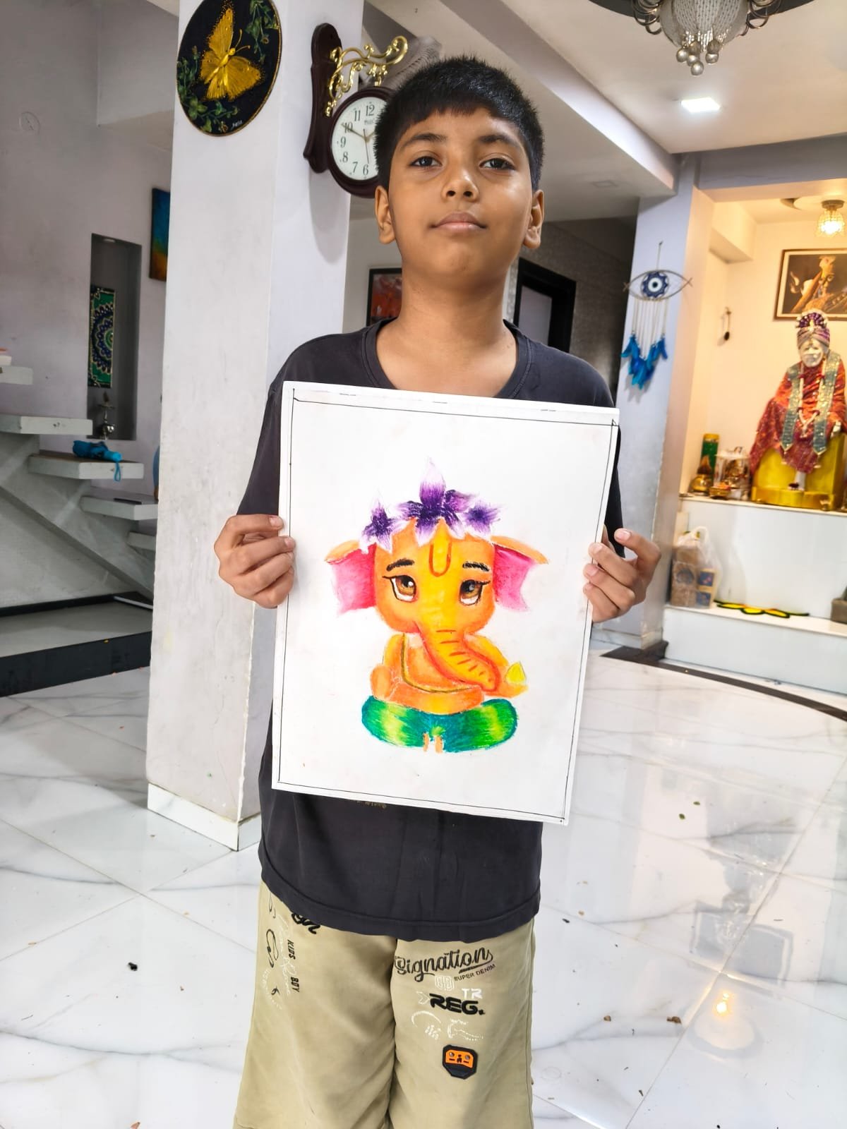 Vanish malunjkar — Ganesha Art Entry