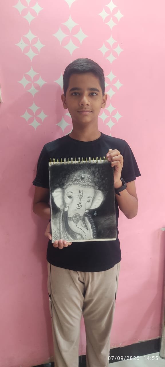 Aaradhya alpesh Kheratkar — Ganesha Art Entry
