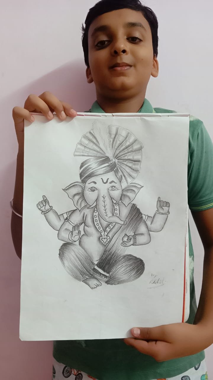 Ridit chopade — Ganesha Art Entry