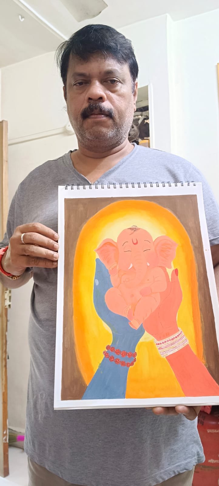 Sushant sahebraojadhav — Ganesha Art Entry