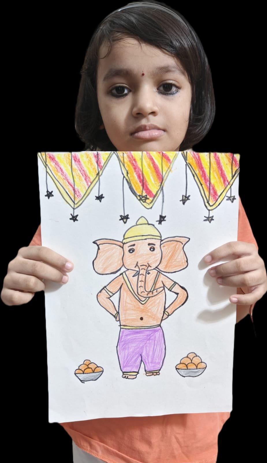 Pravya praseeth — Ganesha Art Entry