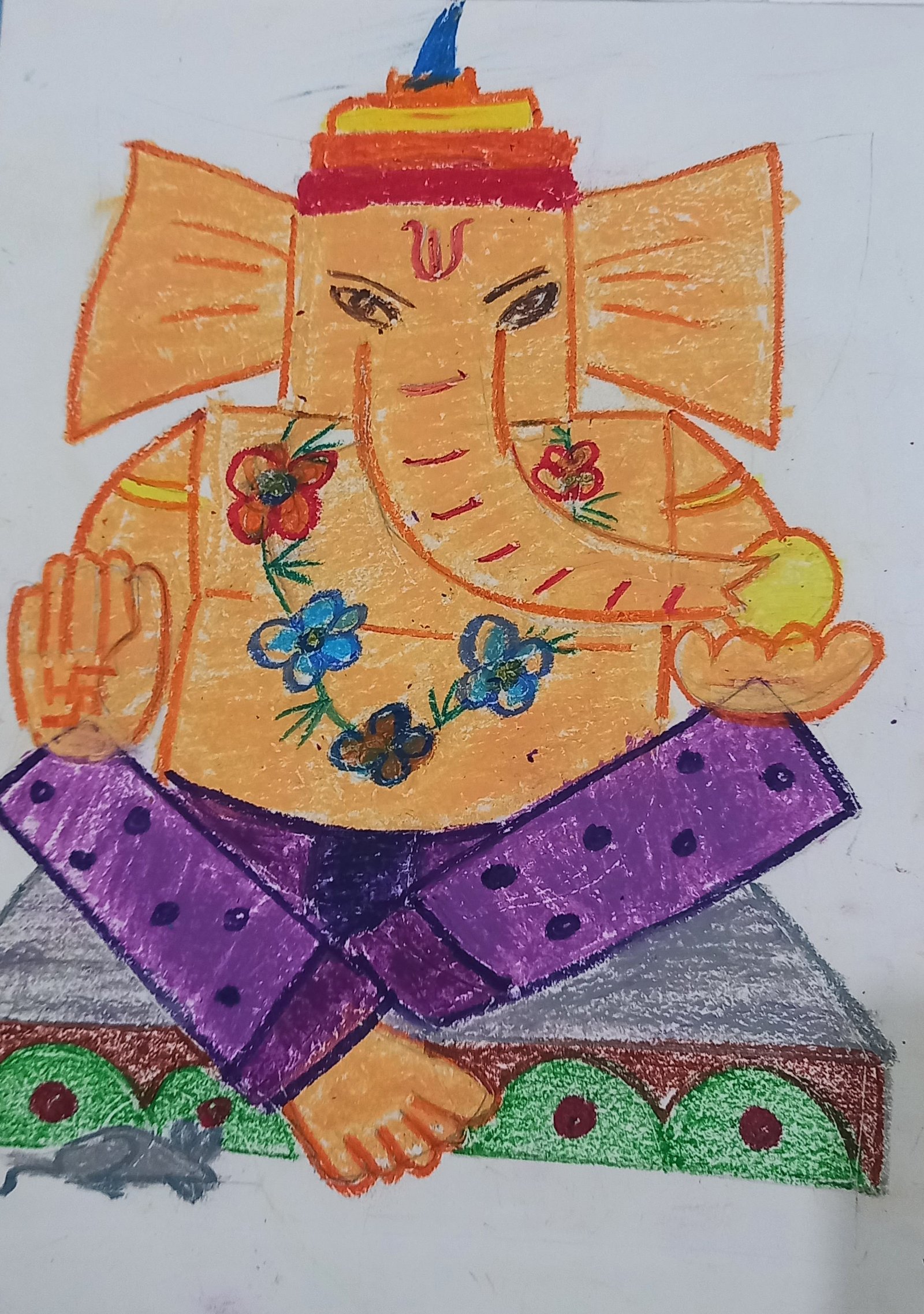 Nihal S. Pawar — Ganesha Art Entry