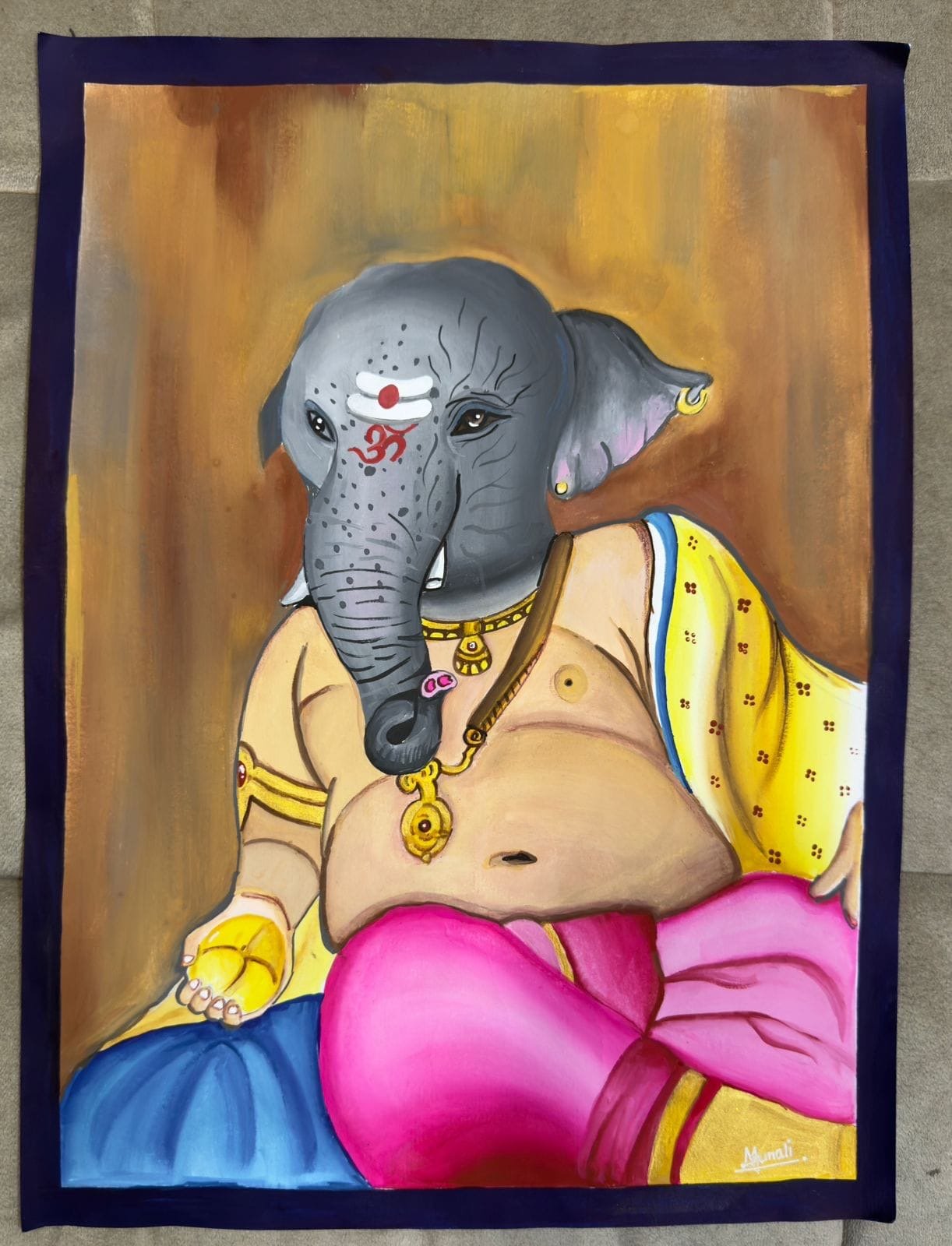 Mrunali Ram Phadke — Ganesha Art Entry