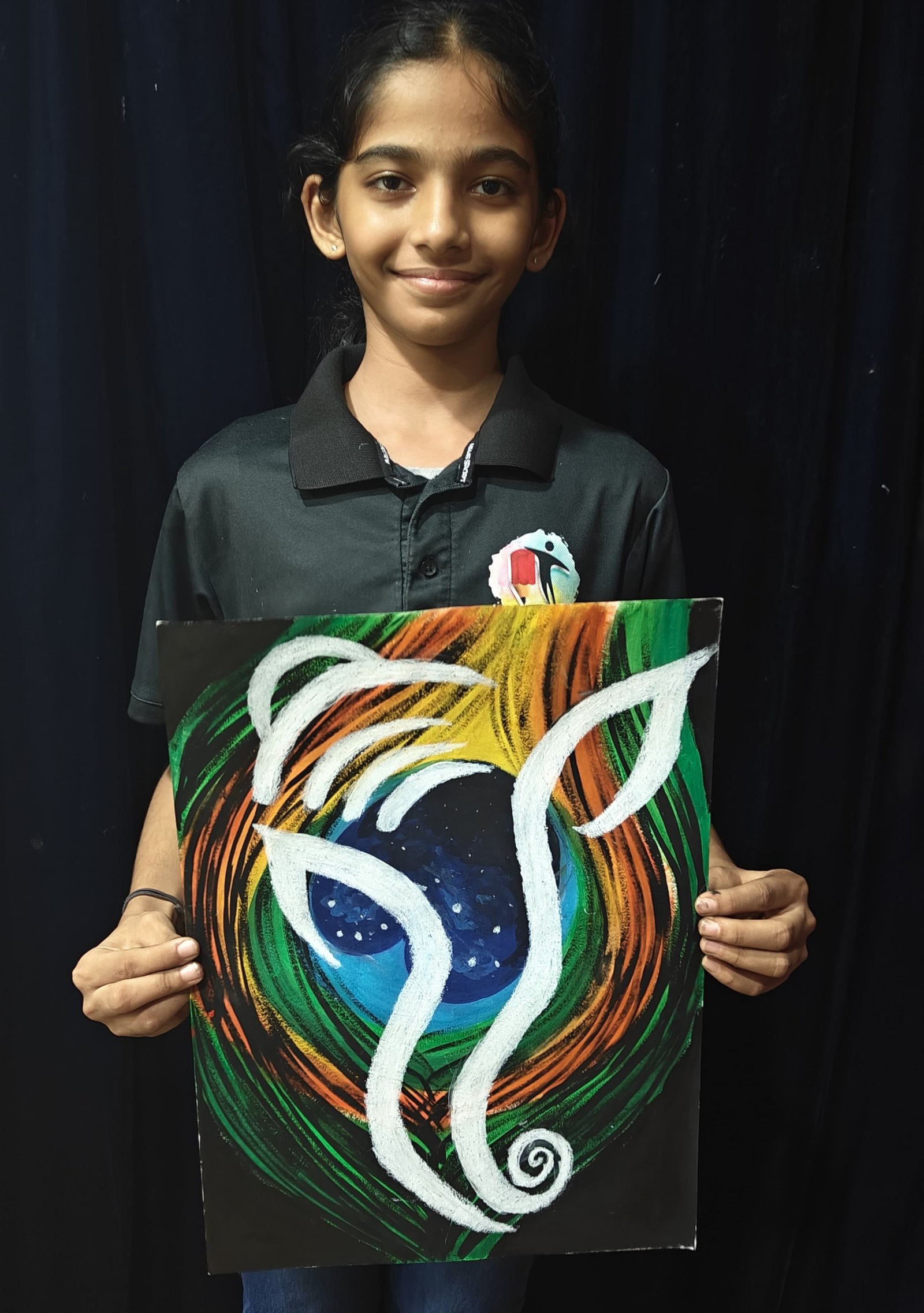 Shruti A Pankhadiwala — Ganesha Art Entry