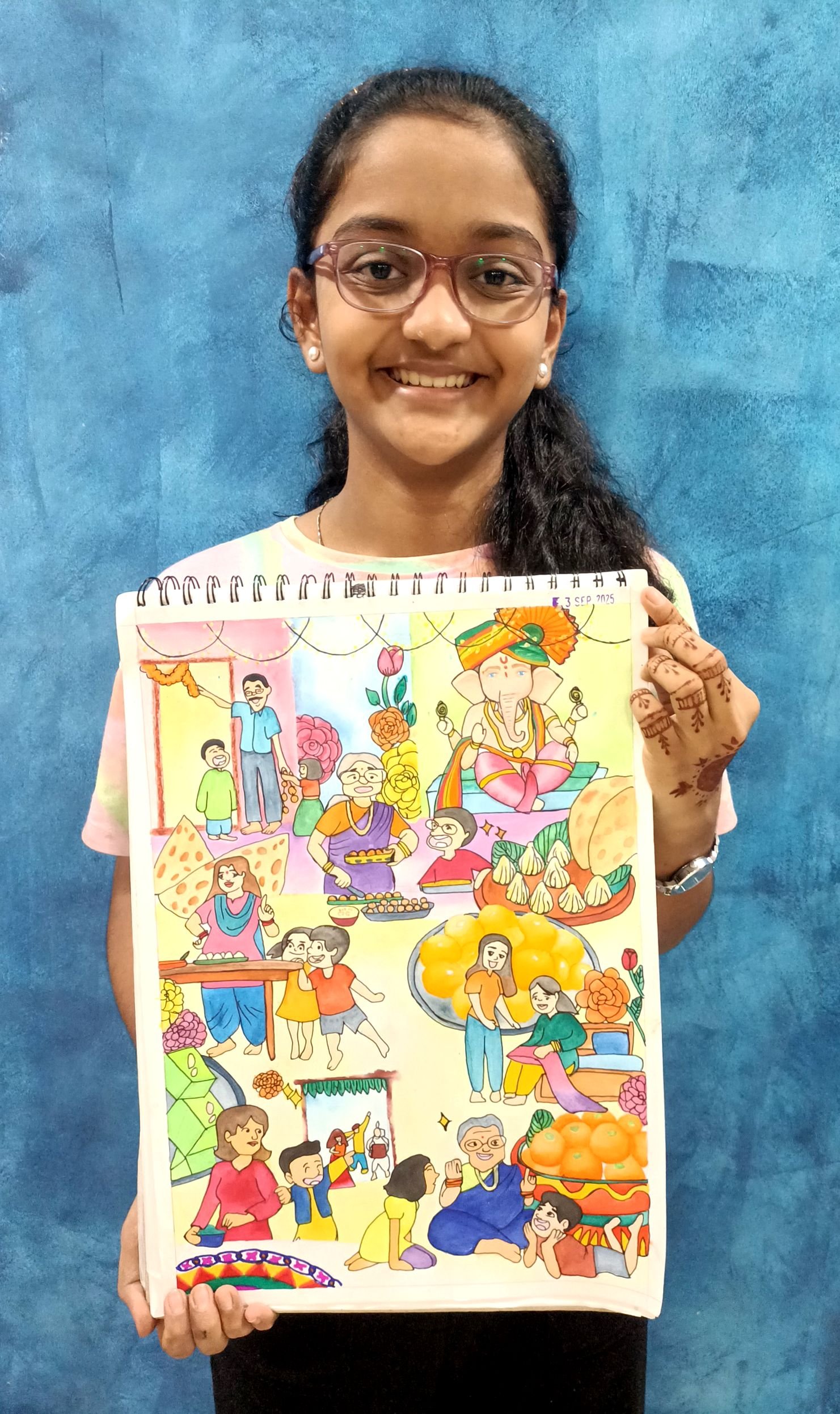 Diti Jayesh Chambaria — Ganesha Art Entry