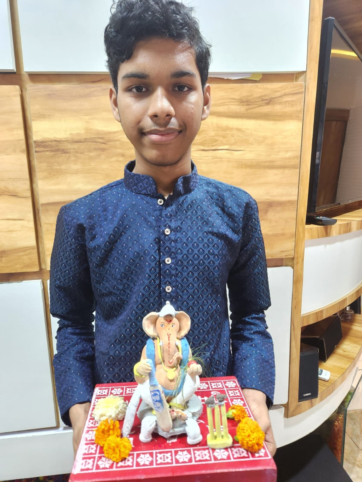 shlok patil — Clay Selfie