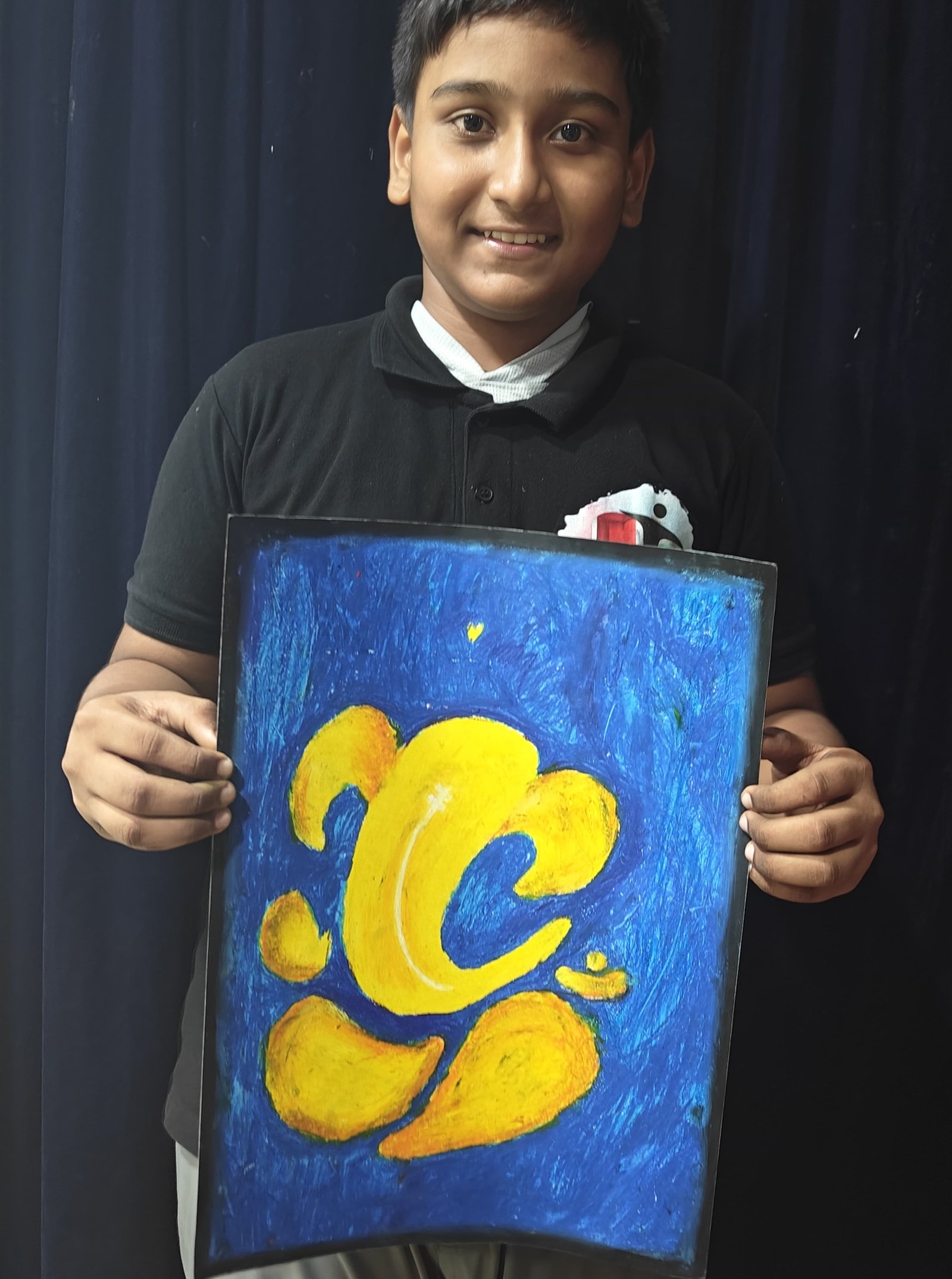 Aaradhy gharge — Ganesha Art Entry