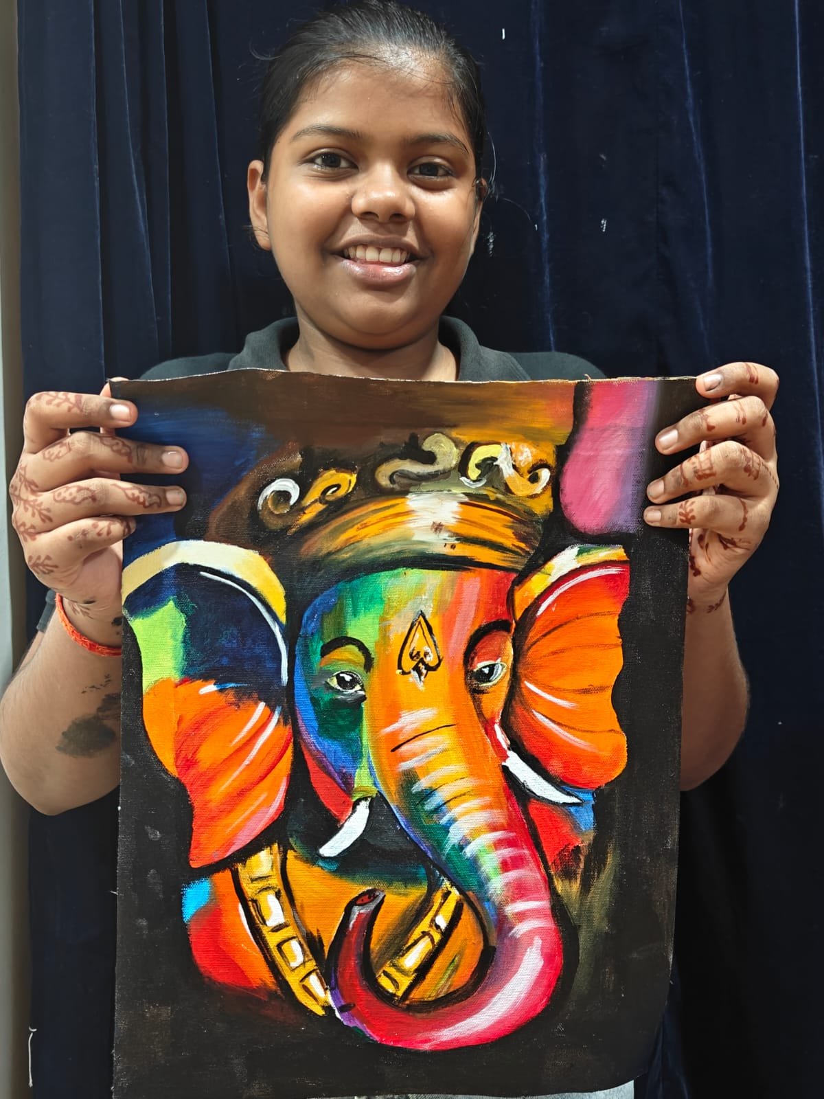 Ananya Chauhan — Ganesha Art Entry