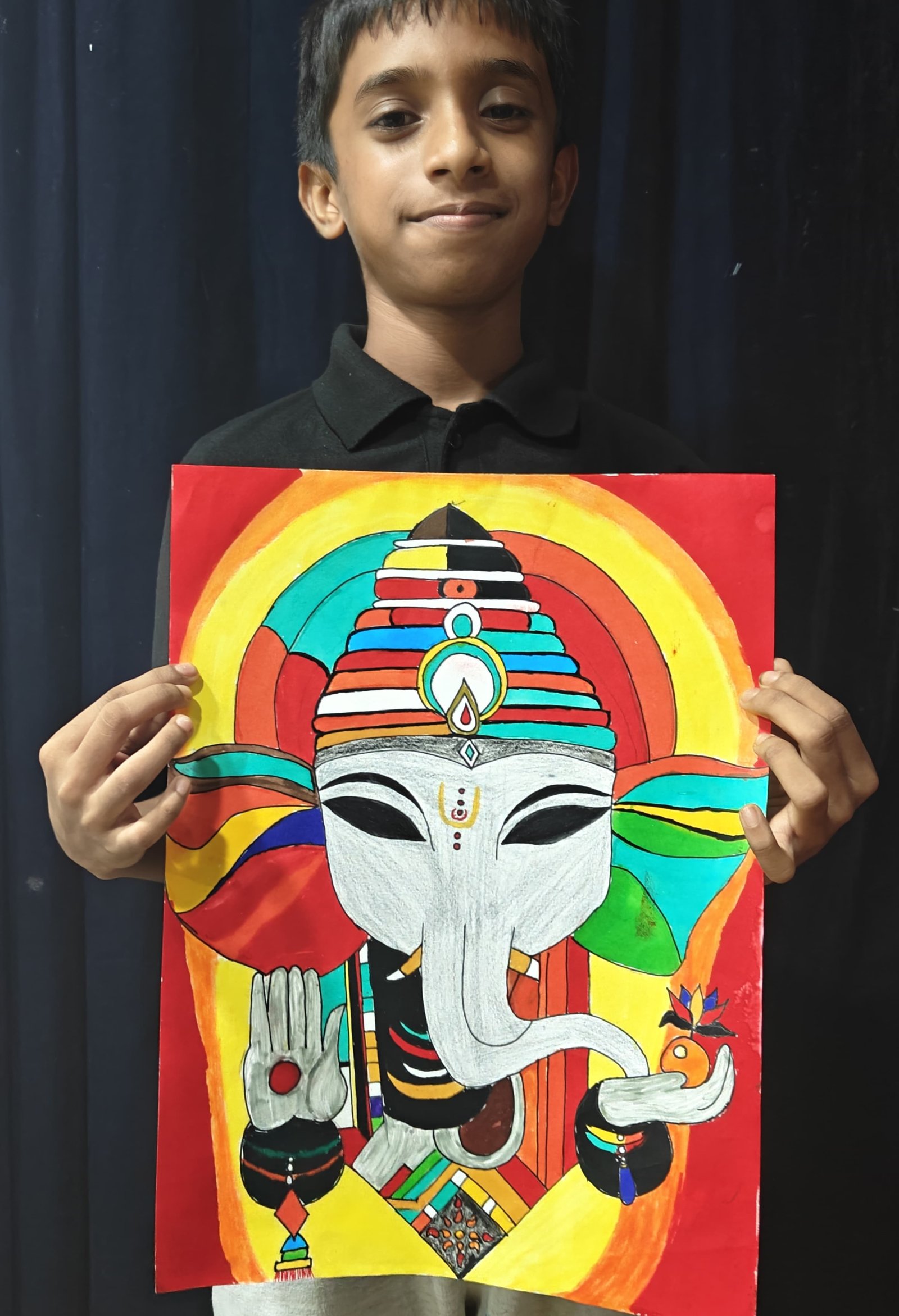 Nathanael Dmello — Ganesha Art Entry