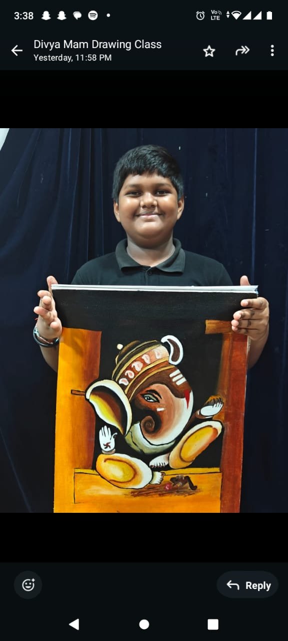 AryaChauhan — Ganesha Art Entry
