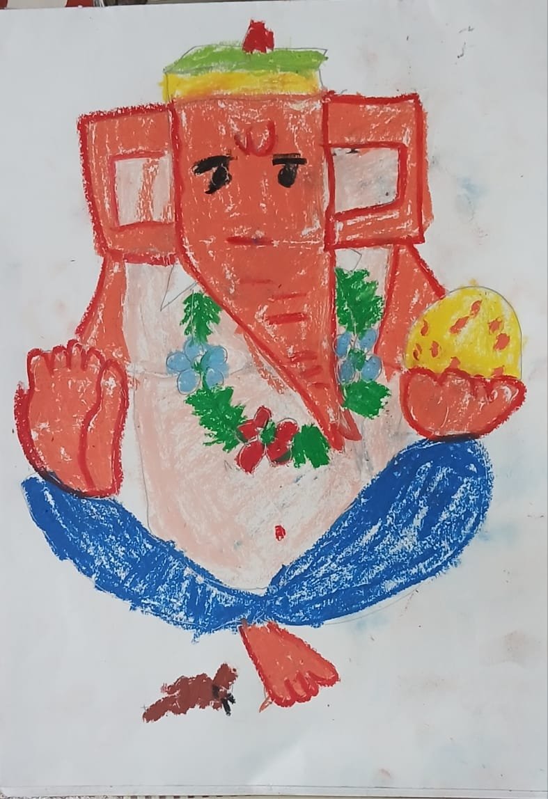Malvika MG — Ganesha Art Entry