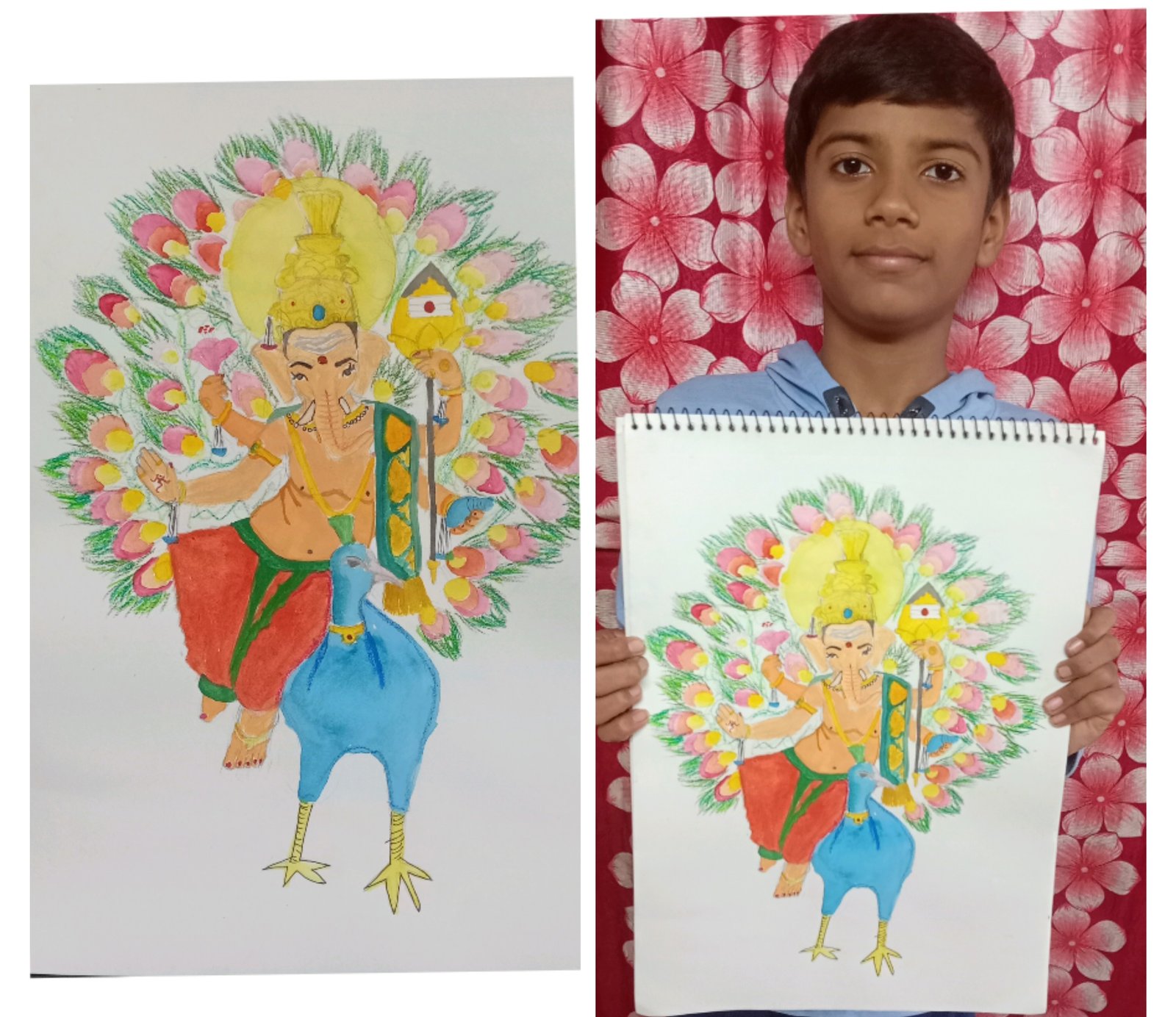 Smit Mahendra Jadhav — Ganesha Art Entry