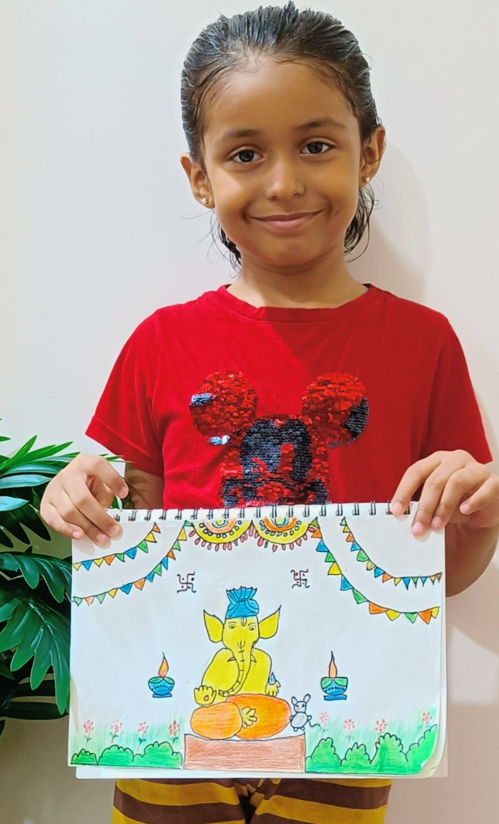 Dhanvita Kadli — Ganesha Art Entry