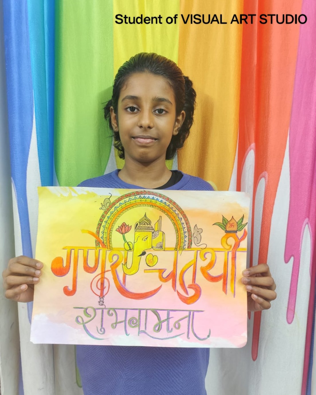 Inchara Kadli — Ganesha Art Entry