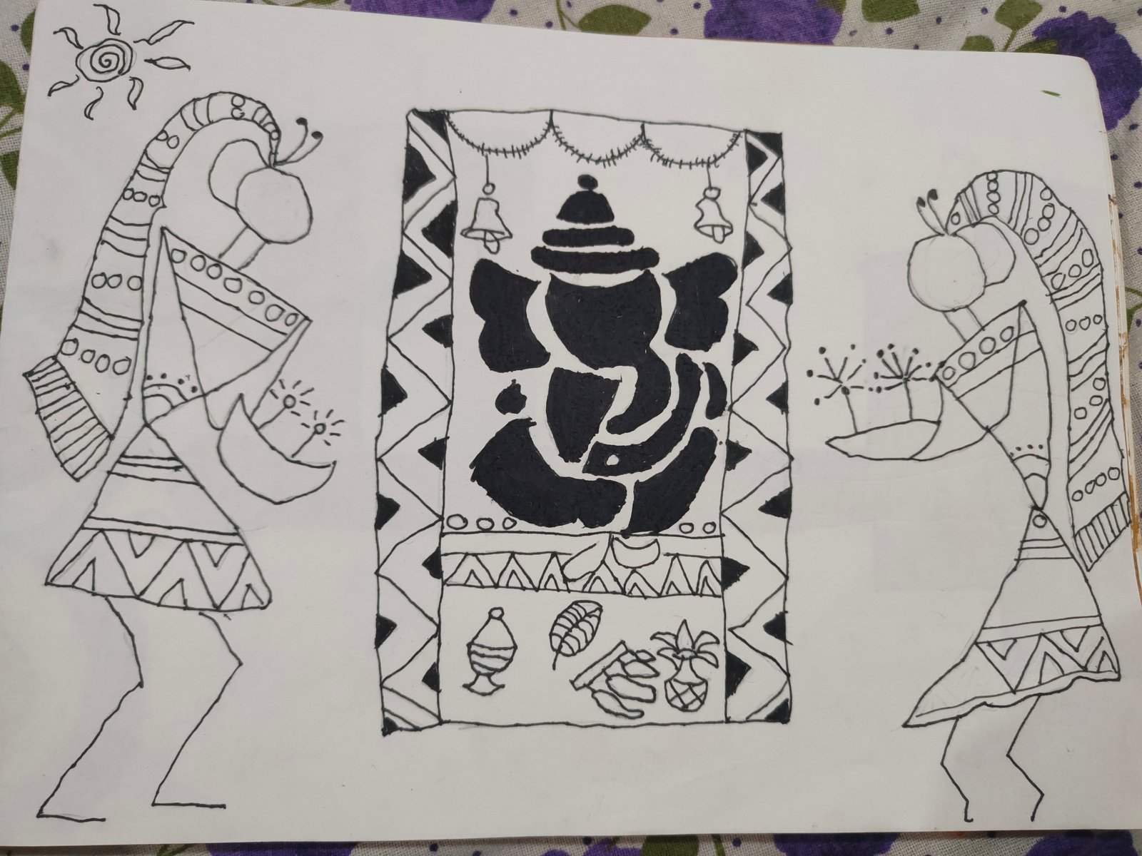 LINISHA DADHEECH — Ganesha Art Entry