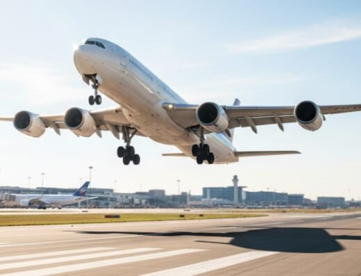 An AI-generated image illustrating an airplane taking off. The new NMIA is scheduled to be inaugurated in 16 days.An AI-generated image illustrating an airplane taking off. The new NMIA is scheduled to be inaugurated in 16 days.
