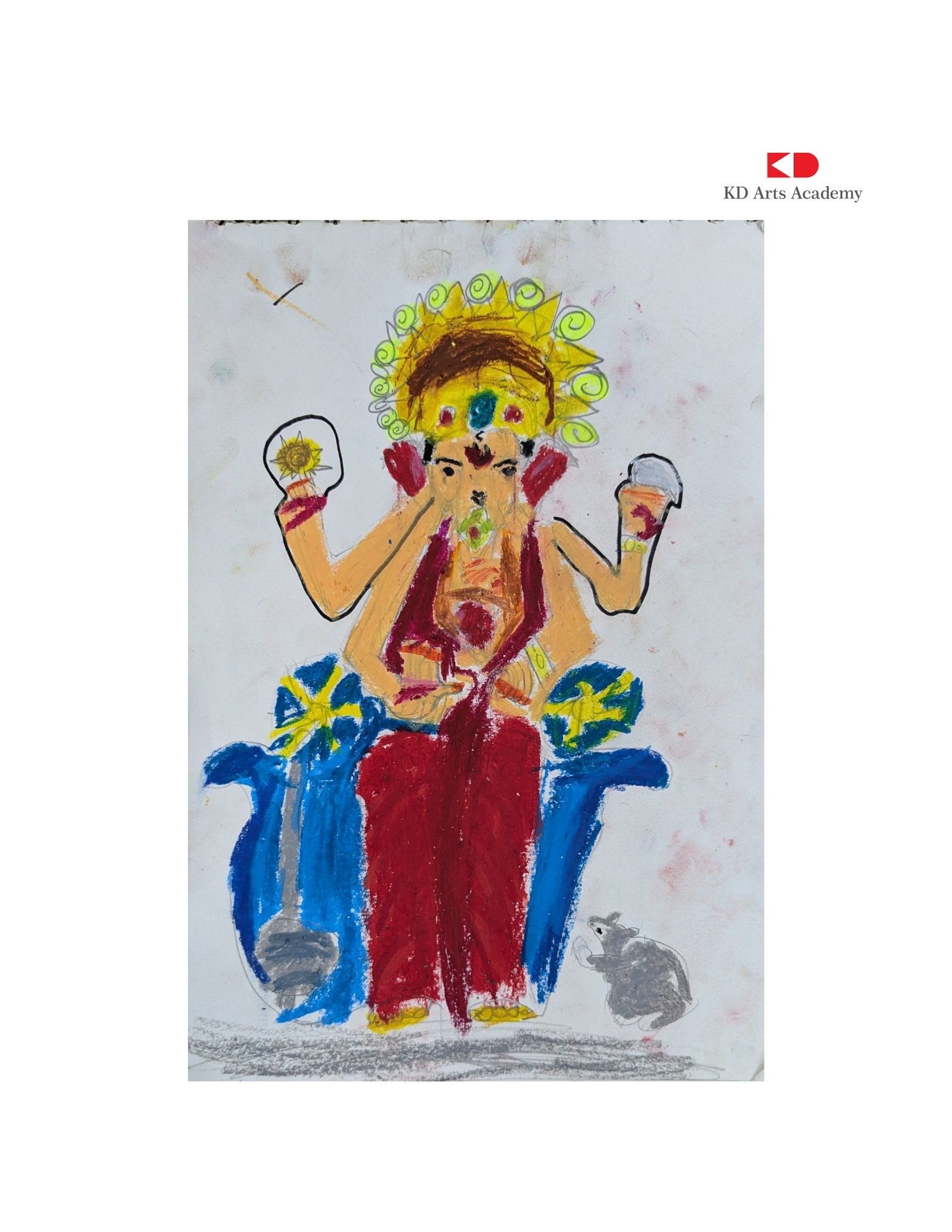Prayag Ambavane — Ganesha Art Entry