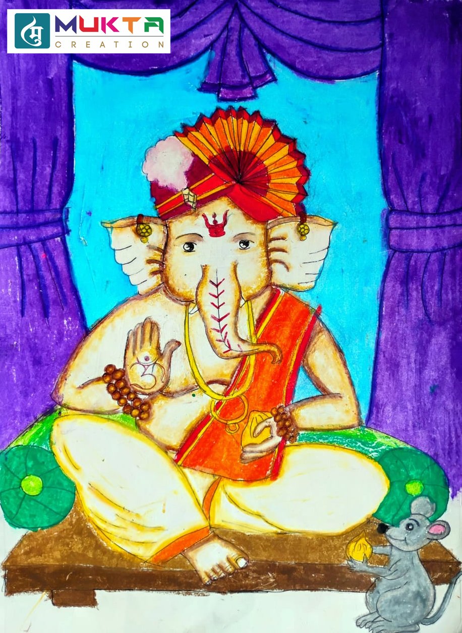 Evanshi Sharma — Ganesha Art Entry