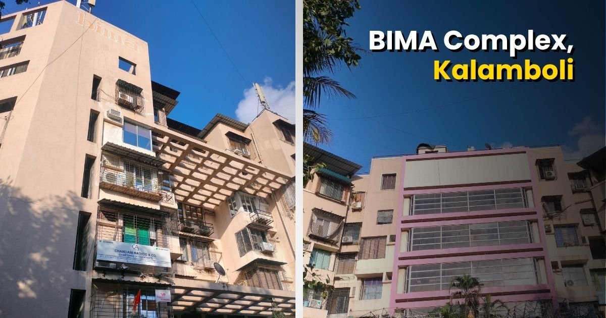 BIMA Complex, Kalamboli, the central hub of the Bombay Iron Merchants’ Association, serving as the heart of Navi Mumbai’s steel trade network.