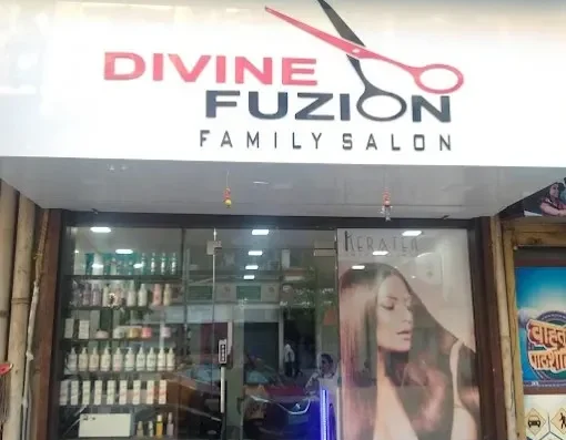 Divine Fuzion Hair Beauty and Make Up is visible in this image.