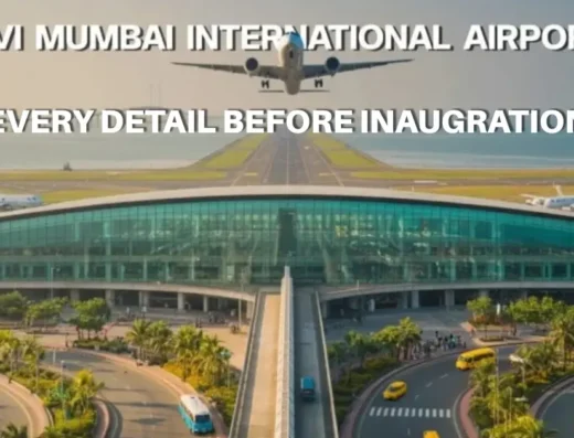 In this image we can see the full image of NMIA Airport.