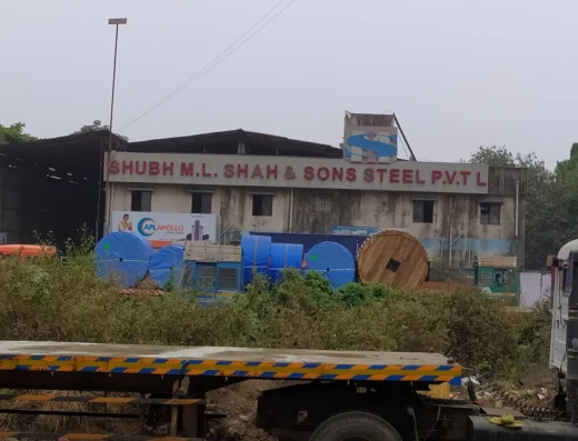 Shubh M L Shah Sons Steel Pvt Ltd is visible in this image.