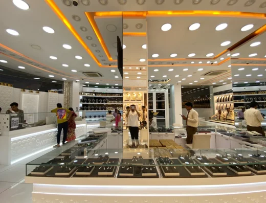 Swarnaganga Jewellers Kharghar is visible in this image.